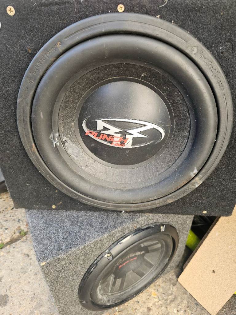 Rockford fosgate 12 subwoofer 