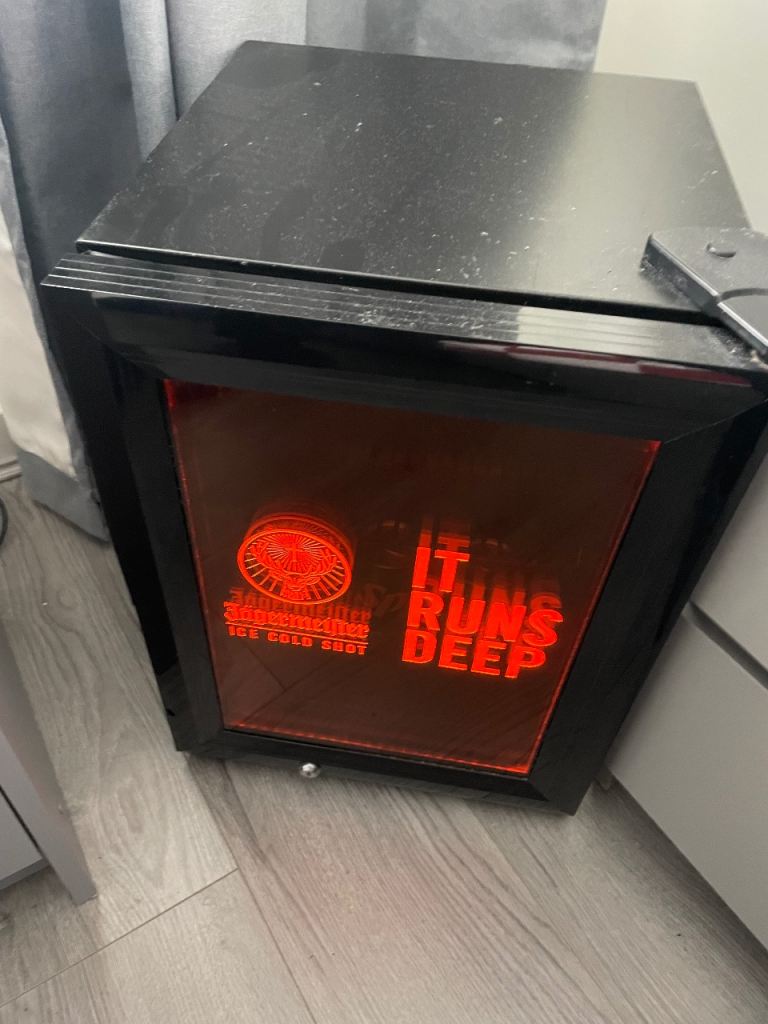 Jagermeister mini fridge 