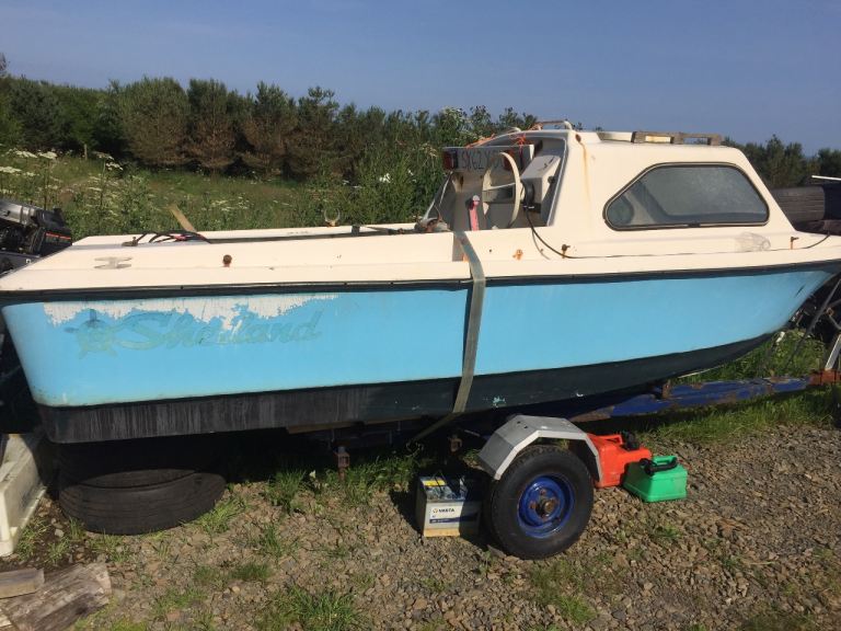 Boat and 2 outboards