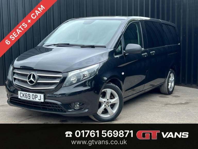 2020 Mercedes-Benz Vito 2.1 116 CDI Premium Crew Van G-Tronic+ RWD L2 Euro 6 (s/s) 5dr (LWB) PANE...