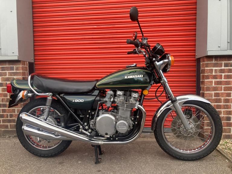 KAWASAKI Z900 A4,1976 45,000 MILES,GENUINE EXHAUST SYSTEM