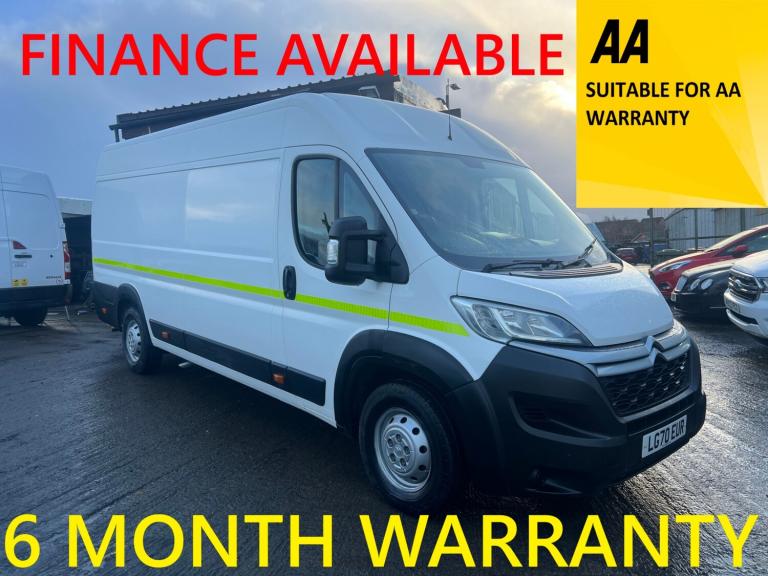 2020 Citroen Relay 2.2 BlueHDi H2 Van 140ps Enterprise PANEL VAN Diesel Manual