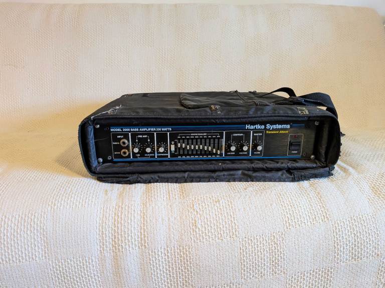 Hartke 2000 series bass guitar amp head.