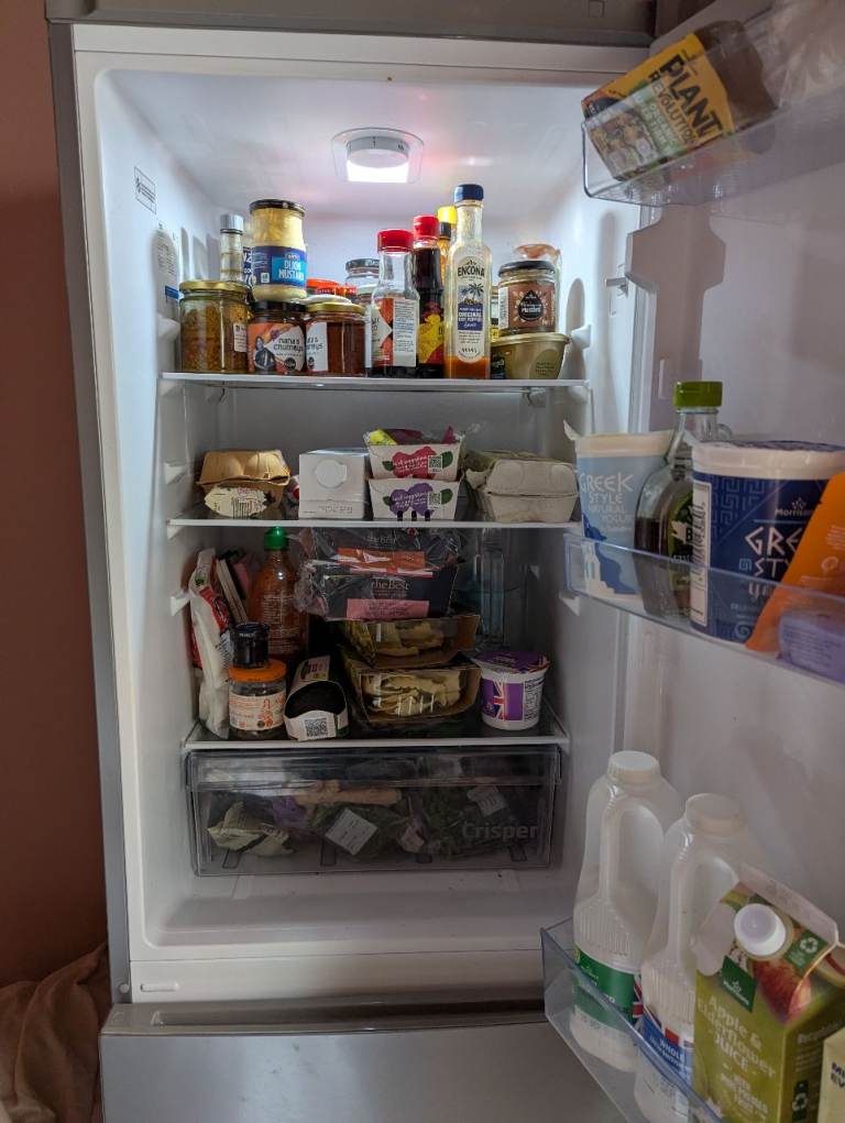 Beko 50:50 free standing fridge freezer