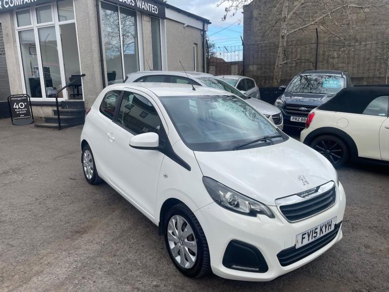 2015 Peugeot 108 1.0 VTi Active Hatchback 3dr Petrol Manual Euro 5 Euro 5 (68 ps) Hatchback Petro...