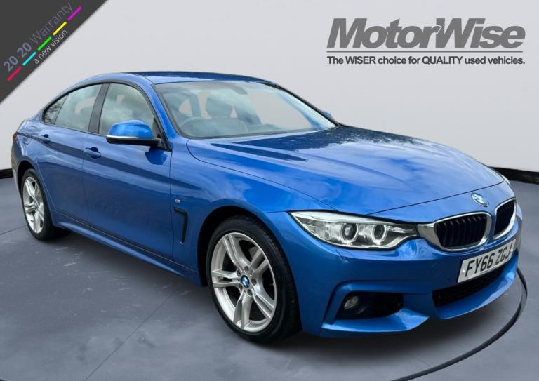 2016 BMW 4 Series 420d [190] xDrive M Sport 5dr [Professional Media] COUPE Diesel Manual