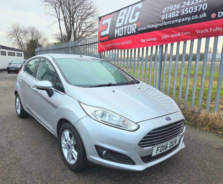 2016 Ford Fiesta 1.25 82 Zetec 5dr HATCHBACK PETROL Manual