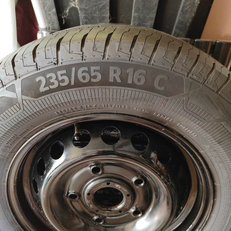 Ford transit motorhome spare wheel 