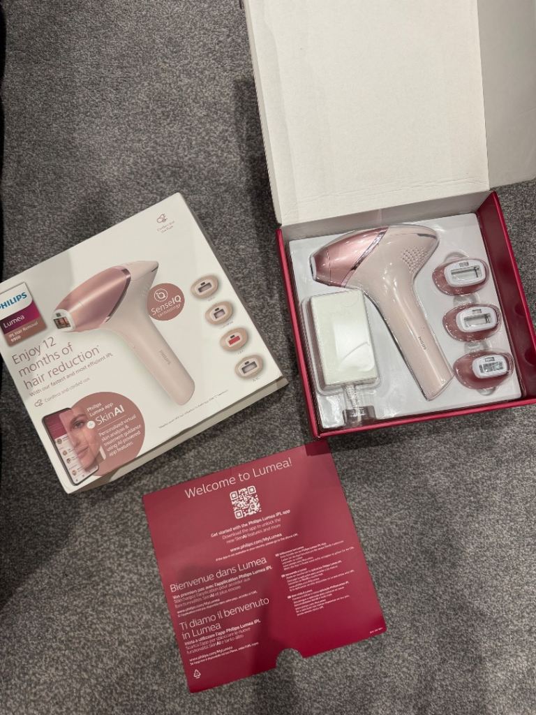 Philips Lumea IPL Hair Removal System - Boxed