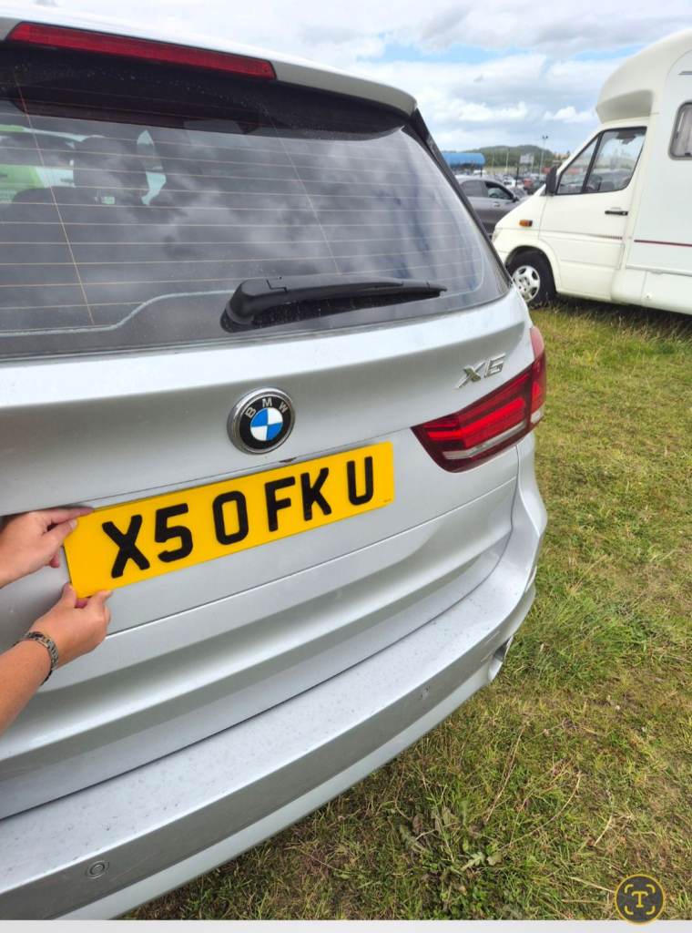 BMW X5 Private Number Plate Highly Sought After X1 X2 X3 X4 X5 X6 X7 
