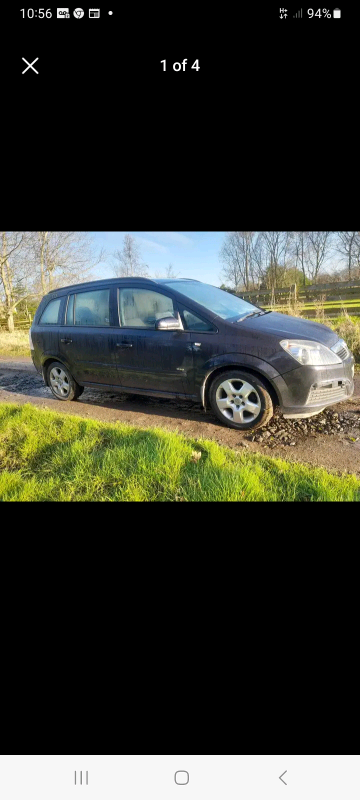 Vauxhall 1.6 engine...zafira breaking 