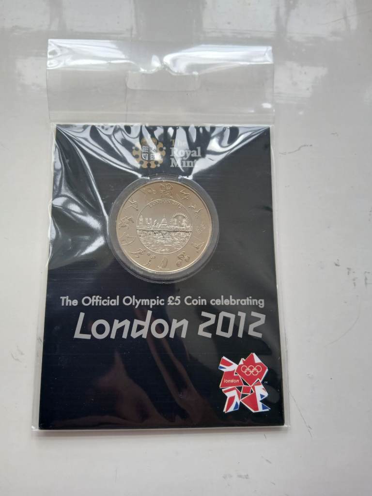 Royal Mint Official London 2012 Olympic £5 Coin - 