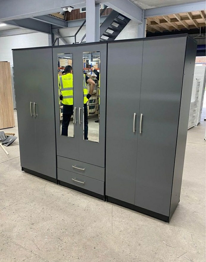 💥Limited Stock💰Pay Later💰New Free Standing Folding Door Wardrobes💥1 to 10 Door💥Call Now