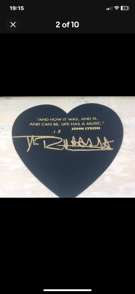 PUBLIC IMAGE LIMITED THE PUBLIC IMAGE IS ROTTEN Signed 6 x VINYL LP BOX SET PIL 