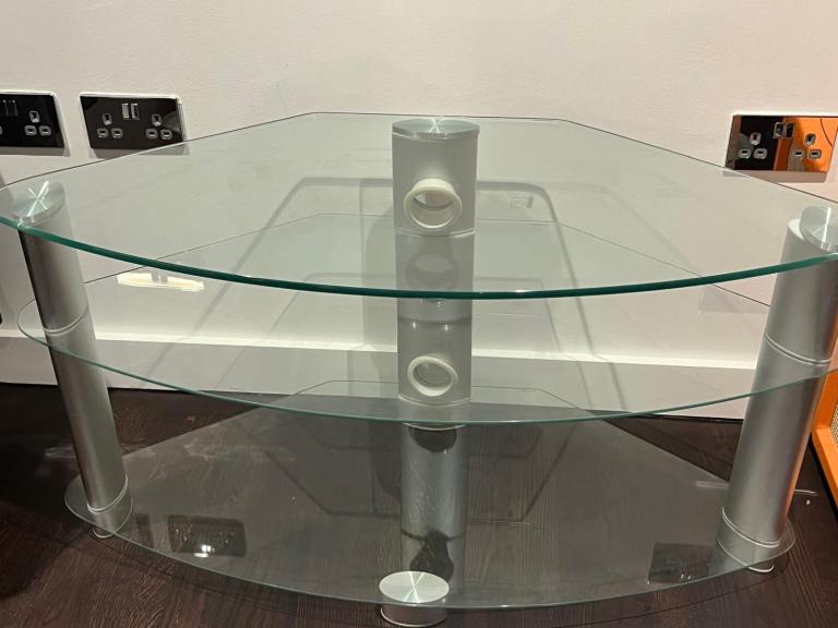 image for Glass TV stand
