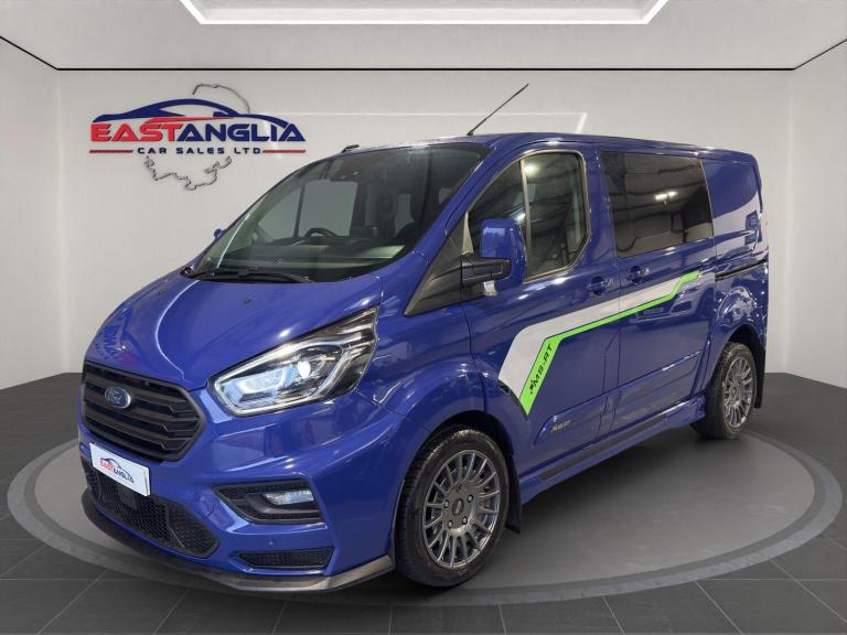  Ford Transit Custom 2.0 300 EcoBlue MS-RT Crew Van Auto L1 H1 Euro 6 (s/s) 5dr Diesel Automatic