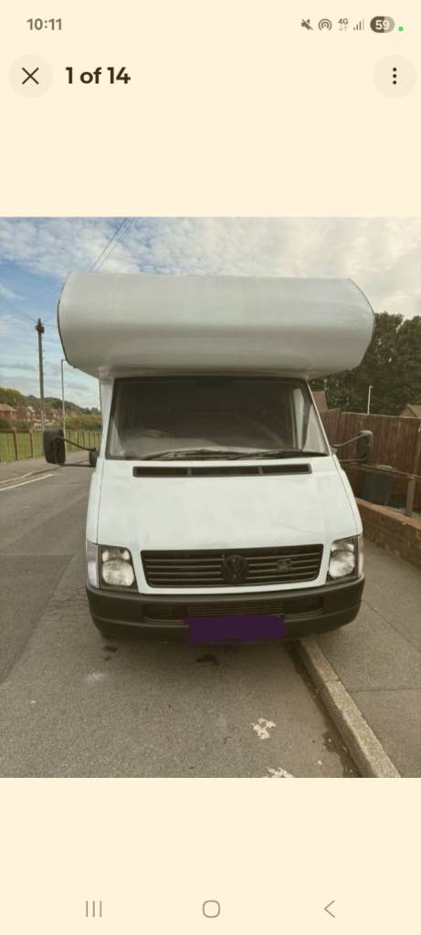 Vw lt35 mwb motor home 