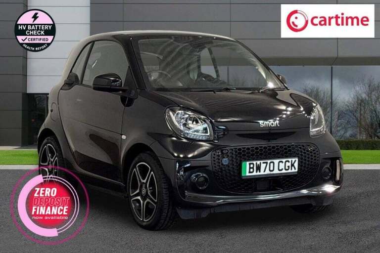 2021 70 SMART FORTWO 17.6KWH PULSE PREMIUM COUPE 2DR ELECTRIC AUTO (22KW CHARGER