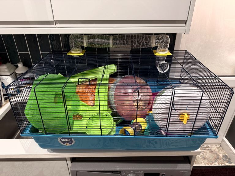 Hamster Cage and accessories.
