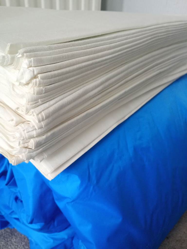 30 x Brand new cotton canvas Dust sheets/ Decorating Blankets/Stair Runners