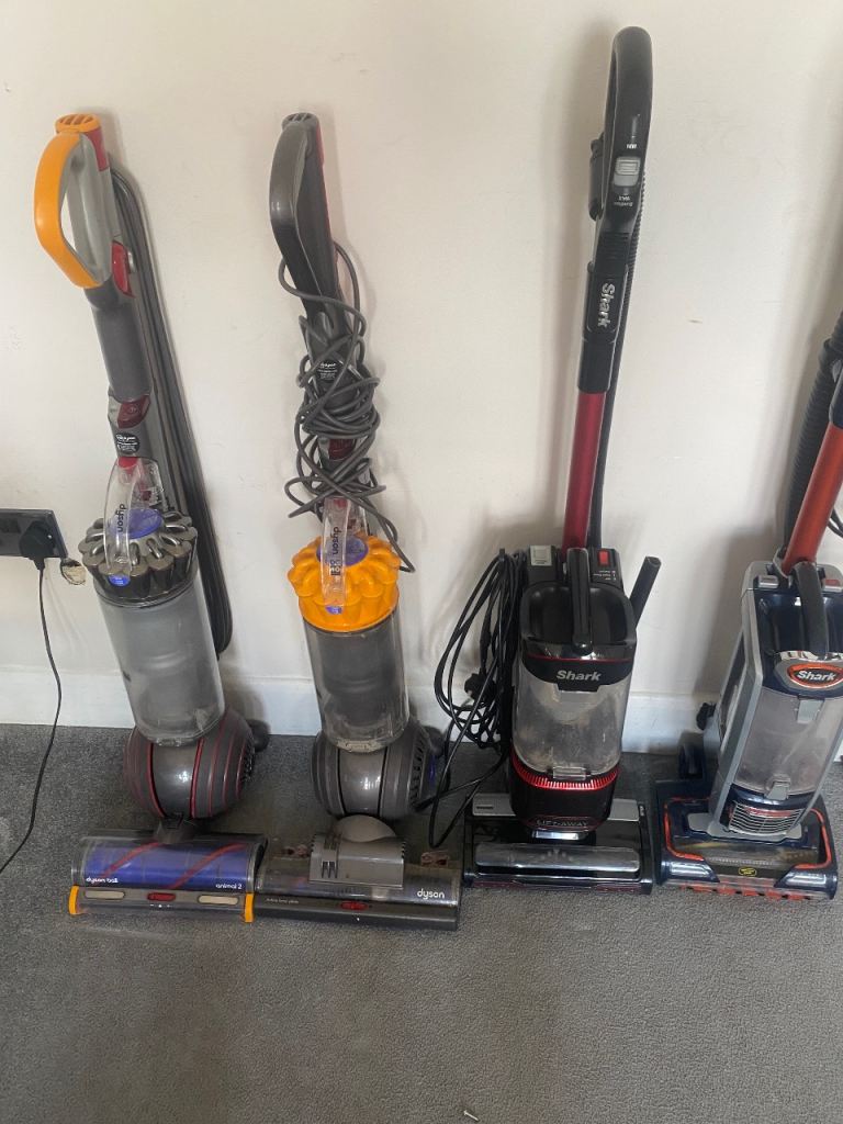 Dyson and Shark Vacuum Cleaners - Fair Condition