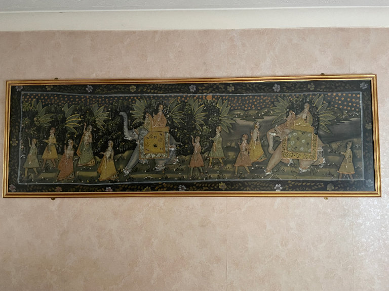 Framed Indian art