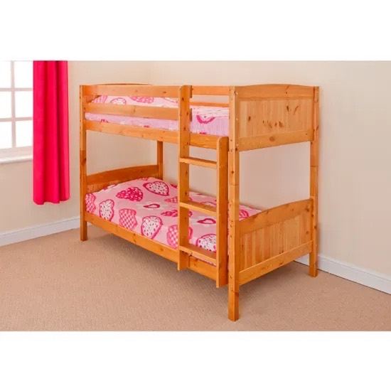 Bunk Bed and 2 single memory foam mattresses