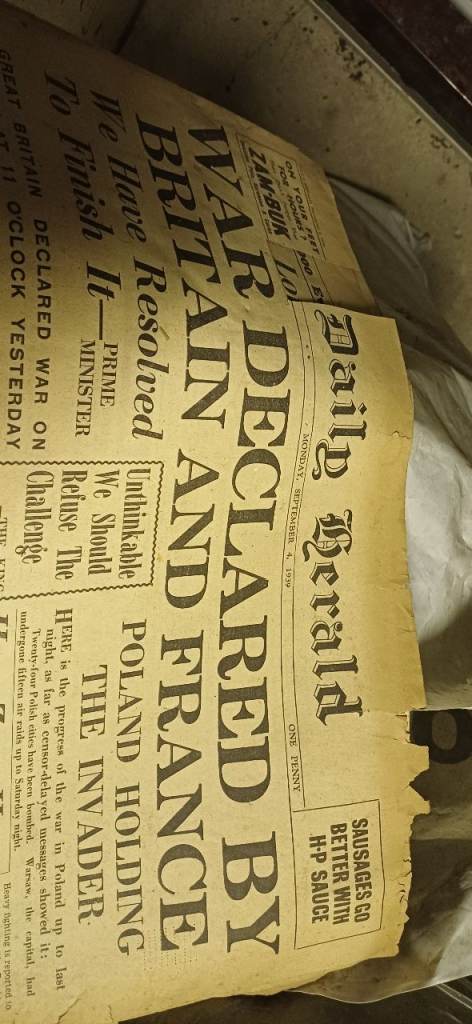 Newspaper vintage