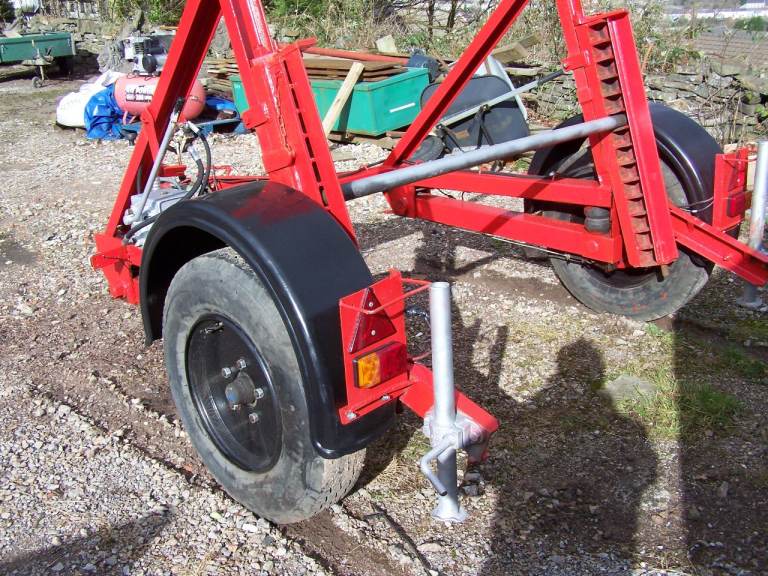 Cable drum trailer CD60