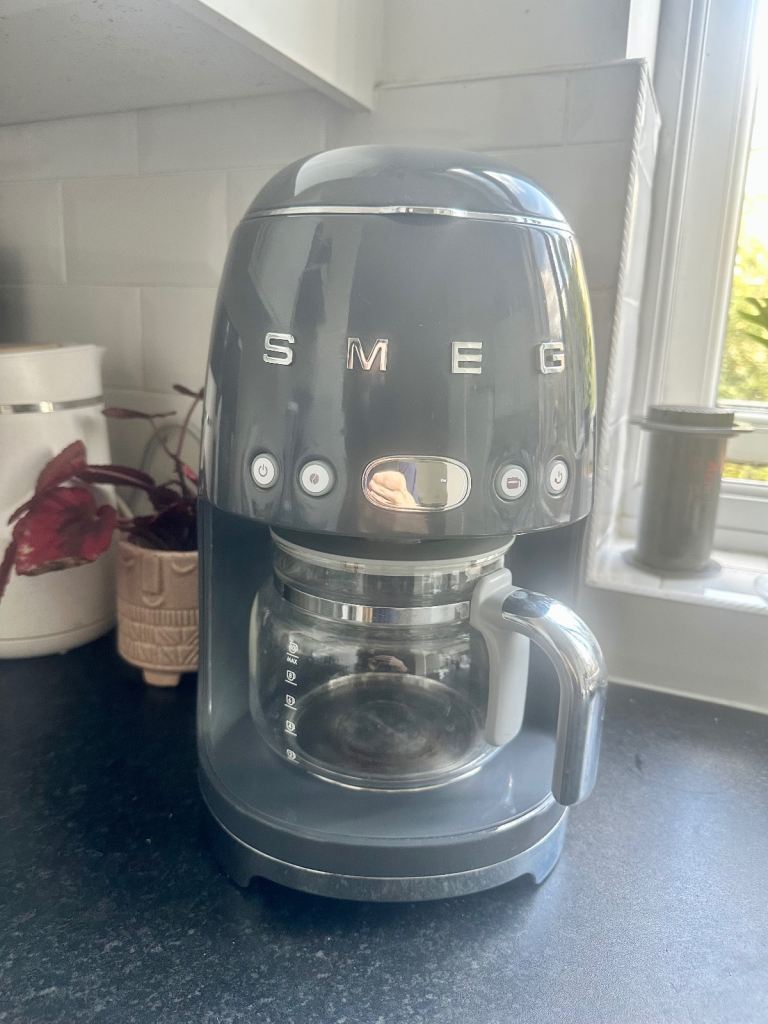 SMEG Drip Coffee Machine Grey 