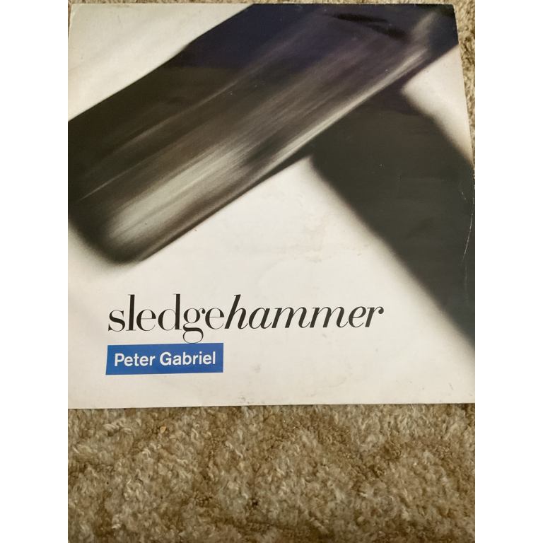 PETER GABRIEL - SLEDGEHAMMER 12” POP ROCK