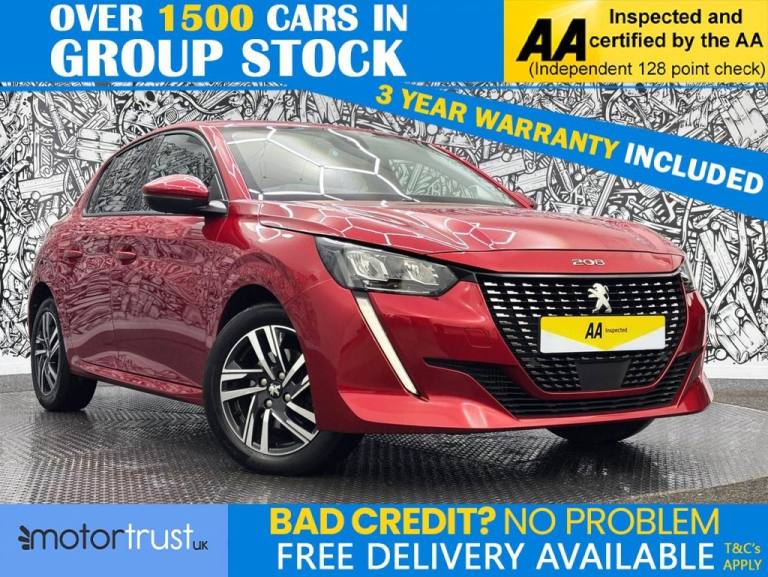 2021 Peugeot 208 1.2 PureTech Allure Premium Hatchback 5dr Petrol Manual Euro 6 (s/s) (100 p Hatc...