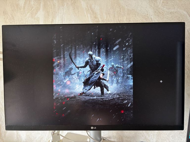 LG 4K 27” Rotatable Monitor - 27UN83A-W