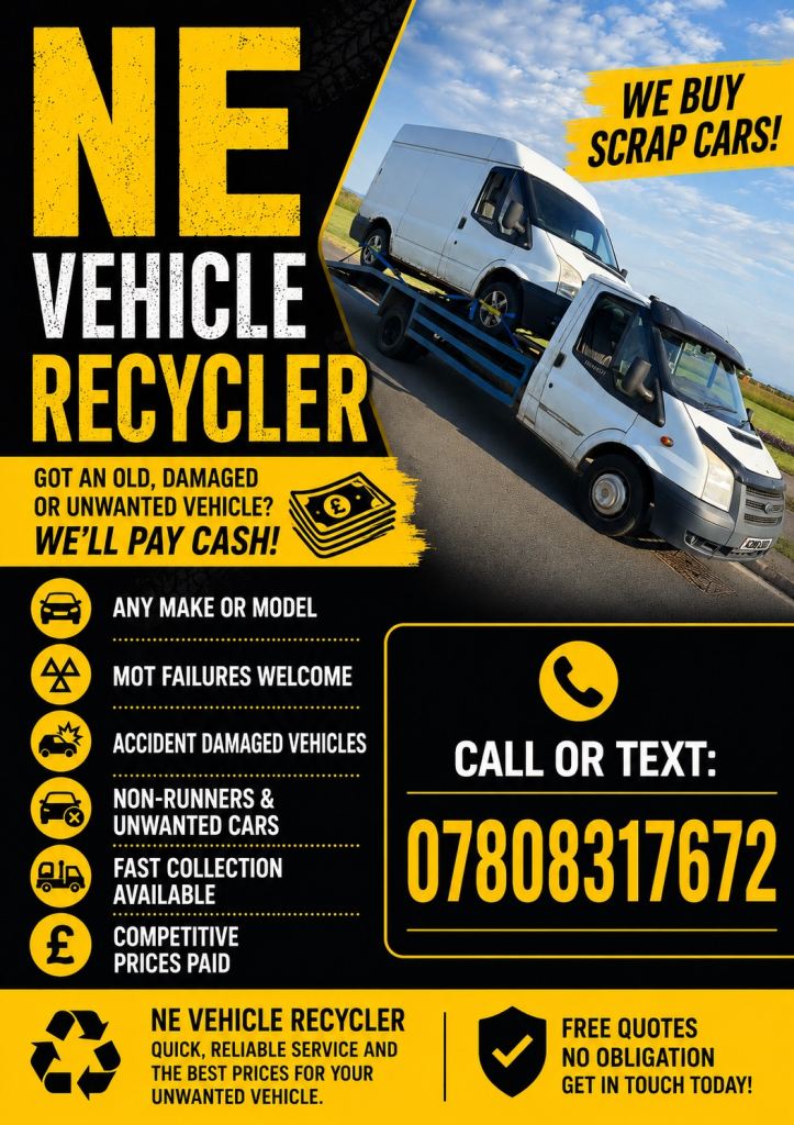 SCRAP CARS WANTED