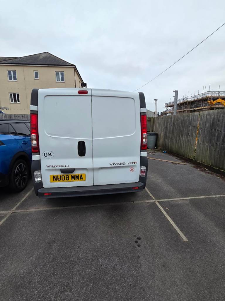  Used Vauxhall, VIVARO, Panel Van, 2008, Manual, 1995 (cc)