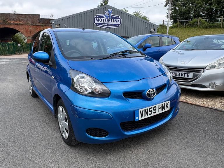 2009 Toyota Aygo 1.0 VVT-i Blue Hatchback 5dr Petrol Manual Euro 4 (67 bhp)