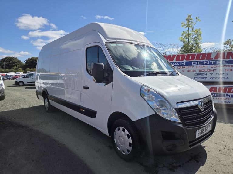 2019 ON A 69 VAUXHALL MOVANO R3500 XLWB L4 H3**NO VAT**