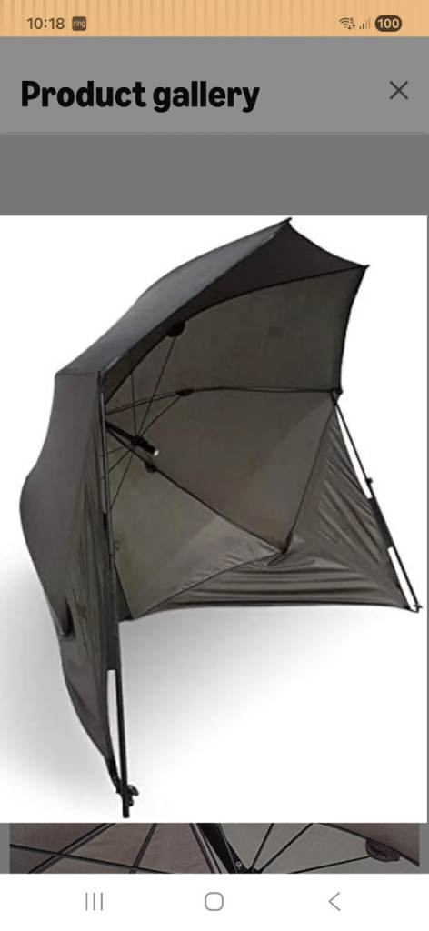 Ngt fishing shelter/brolley