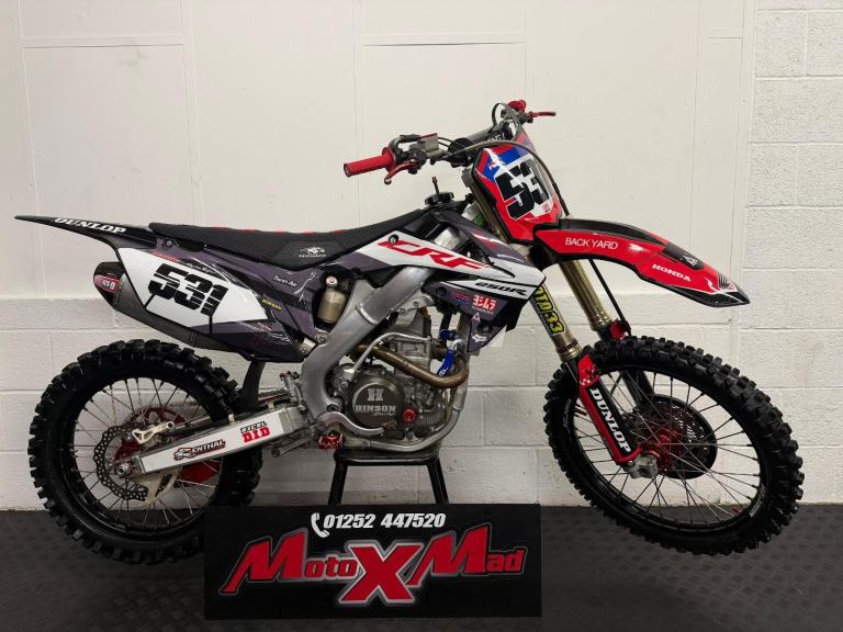 2013 250 Honda CRF Fantastic spec motocross bike with warranty 