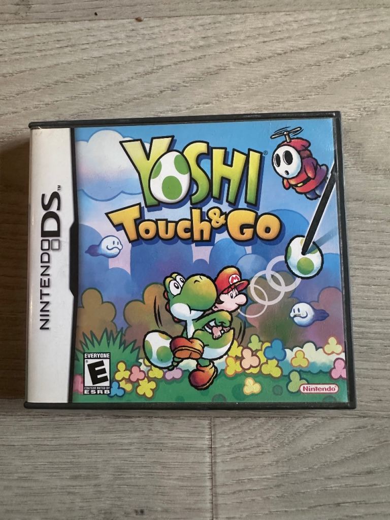 Yoshi Touch & Go Nintendo DS Game – Complete with Case & Manual