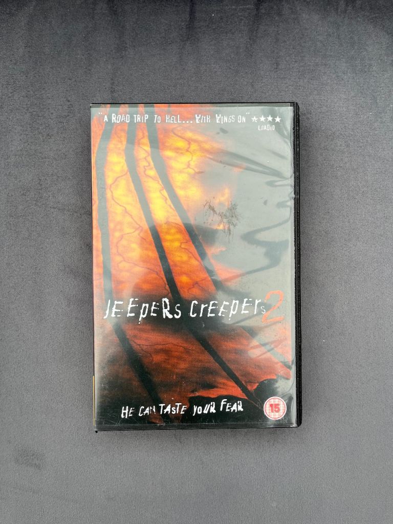 Jeepers Creepers 2 VHS Tape 