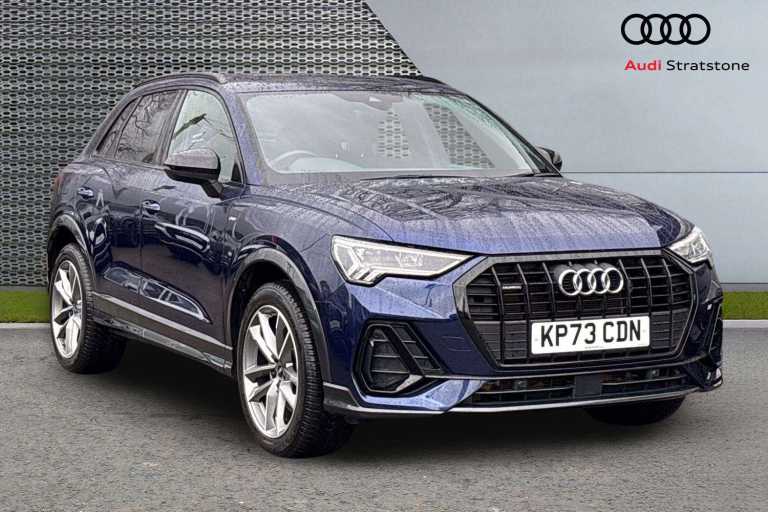 2023 Audi Q3 40 TDI 200 Quattro Black Edition 5dr S Tronic[C+S] SUV Diesel Automatic
