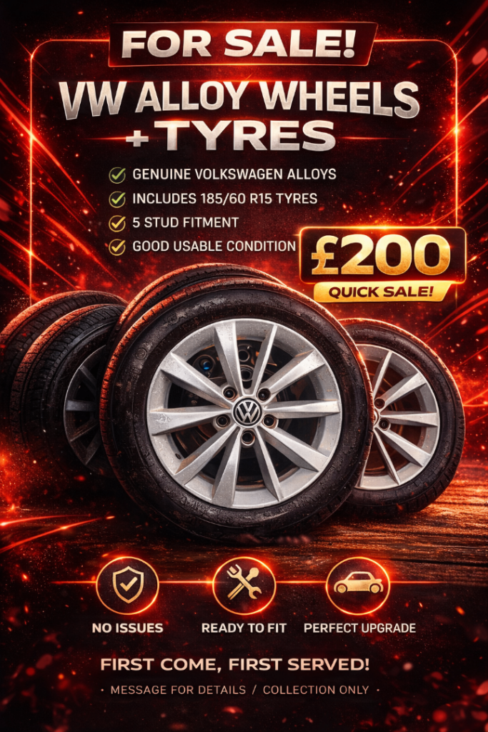 VW ALLOY TYRES 