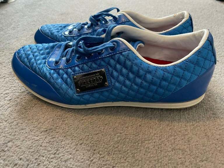 Firetrap pair of trainers  Dr Domello Size 8 UK  Blue colour  euro 42 