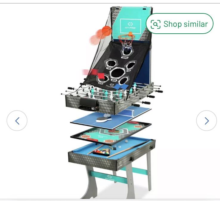 8-in-1 Multi-games table, Hy-Pro, Excellent condition