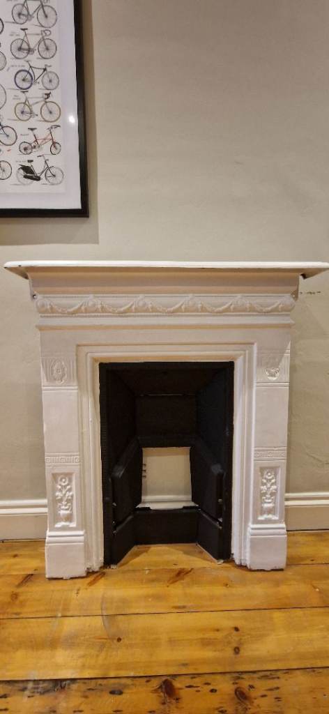 Victorian Cast Iron Fireplace – Biclam No.47 – Original – Collection Only