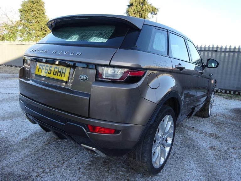 2015 65 REG RANGE ROVER EVOQUE HSE DYNAMIC TD4 DIESEL AUTO DAMAGED SALVAGE