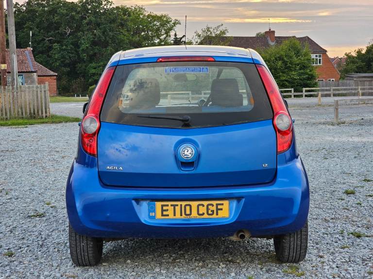 2010 Vauxhall Agila 1.2 Club - Very Low Mileage (19k), FSH