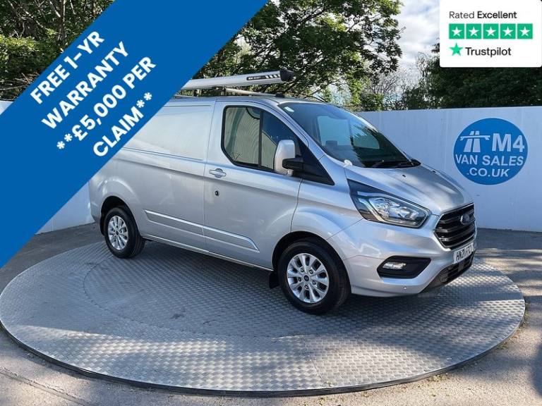 2021 Ford Transit Custom 280 EcoBlue Limited SWB L/R A/C Euro 6 SWB Panel Van Diesel Manual