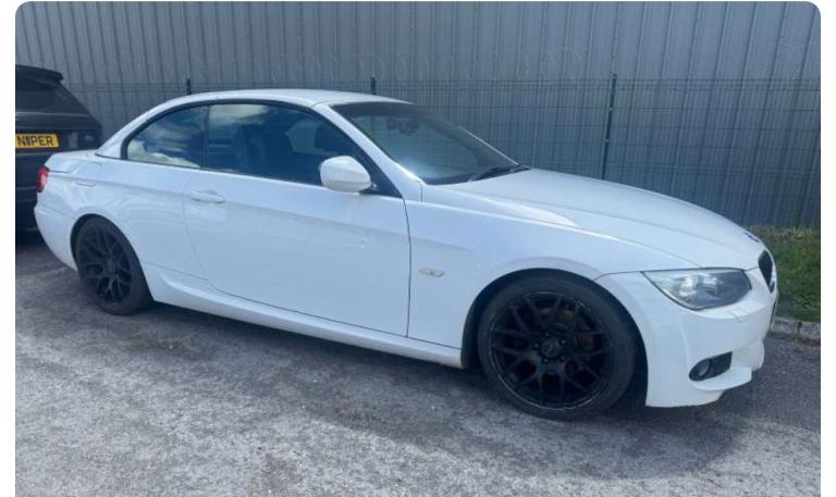 2012 BMW 3 Series 320d M Sport 2dr CONVERTIBLE Diesel Manual